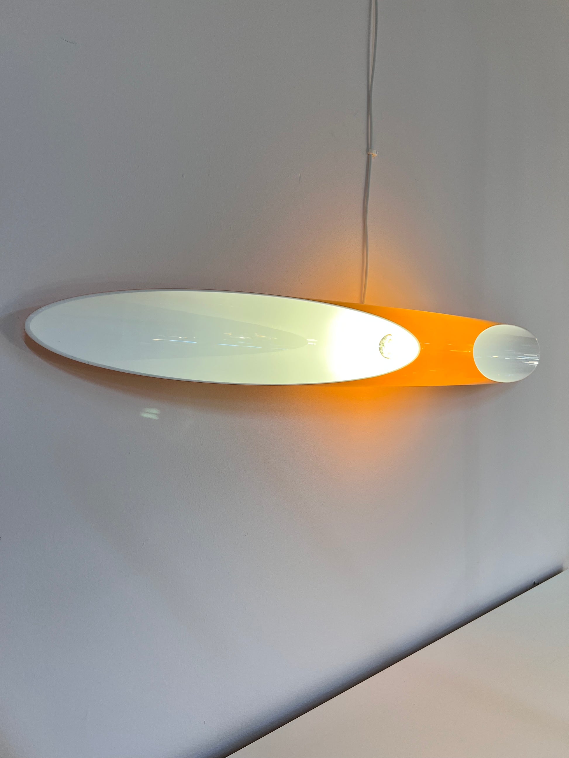 Wandlampe Shakti Wall Fix orange von Marzio Rusconi Clerici für Kundalini
