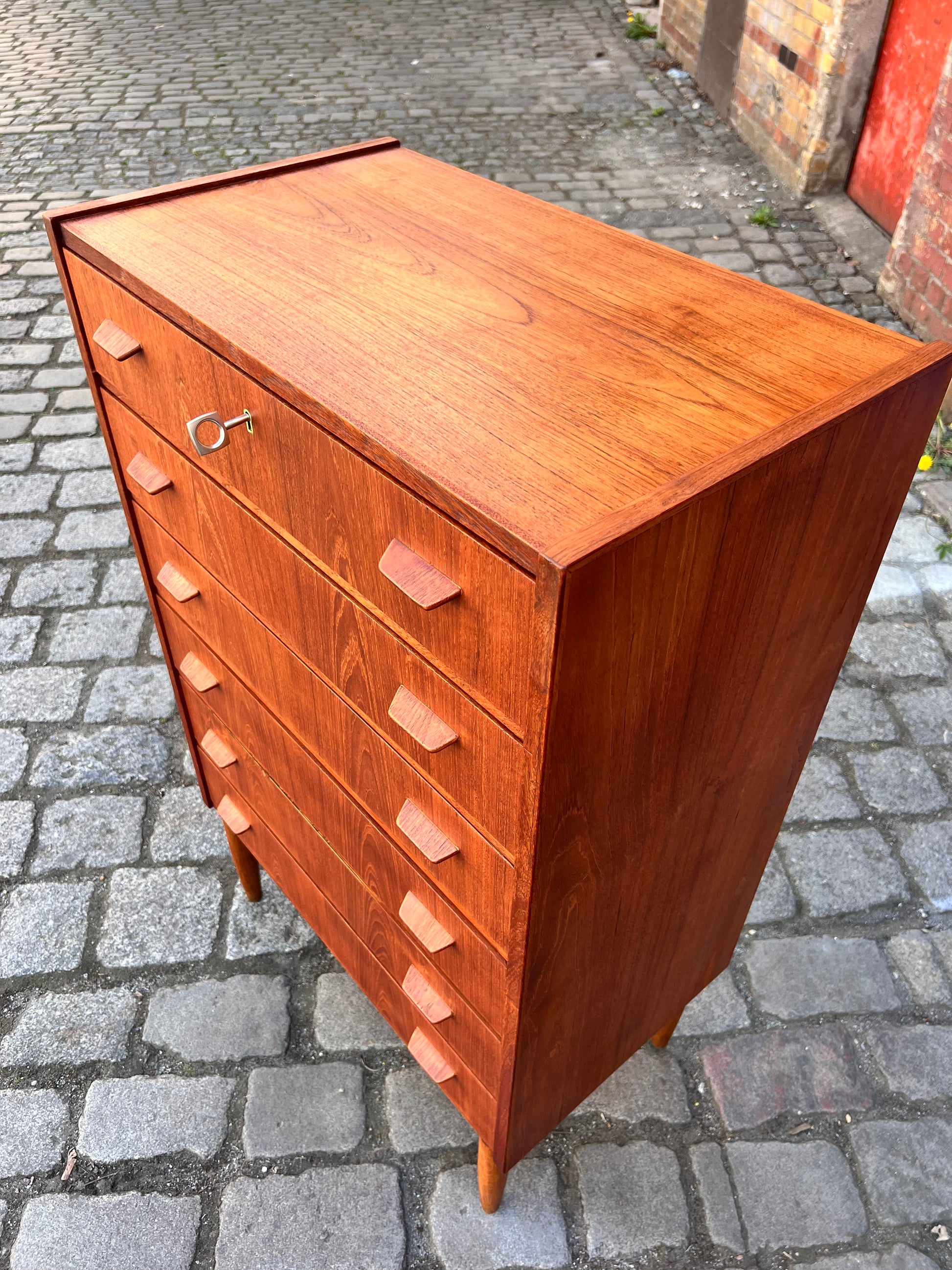 Kommode Teak von A. Ahlström Osakeyhtiö für Warkaus