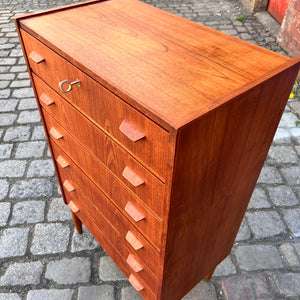 Kommode Teak von A. Ahlström Osakeyhtiö für Warkaus