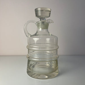 Likörkaraffe mit Stopfen Glas