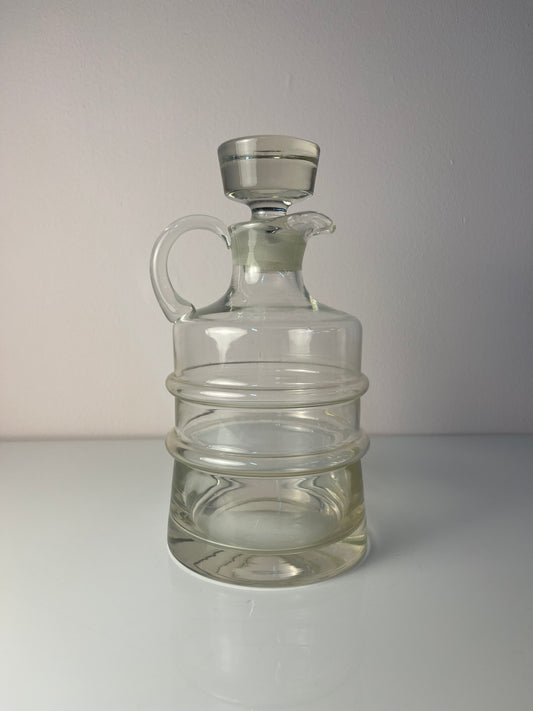 Likörkaraffe mit Stopfen Glas