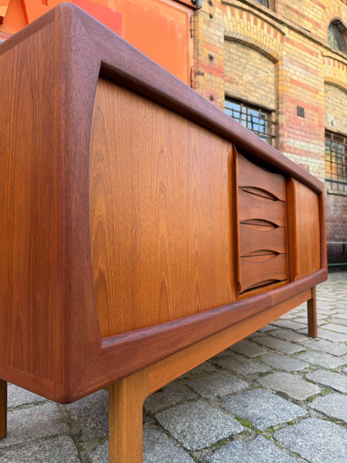 Sideboard Teak von Burchardt Nielsen für Dyrlund