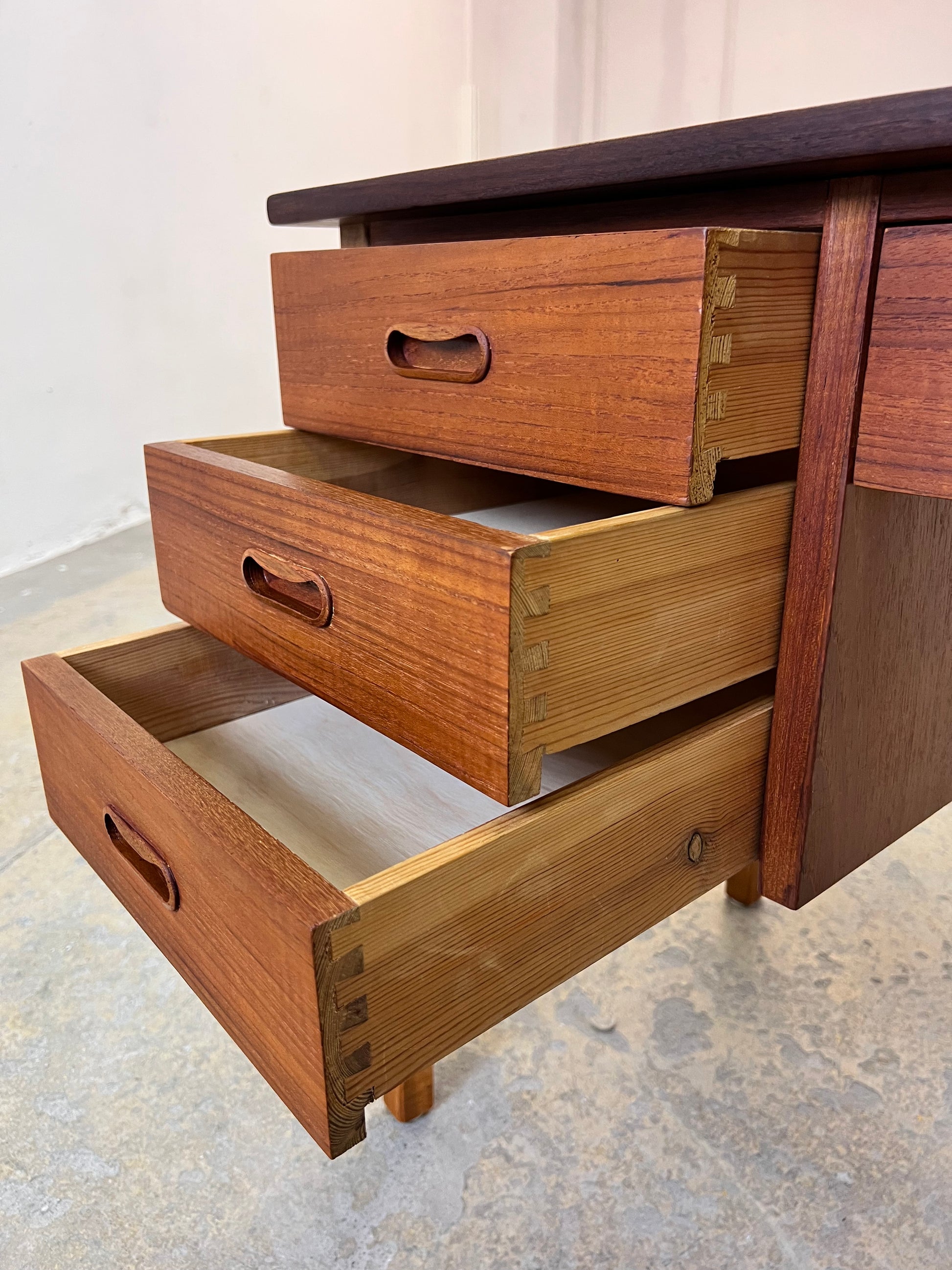 Schreibtisch Teak aus Dänemark