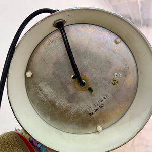 Tischlampe Chrom Opalglas VEB NARVA