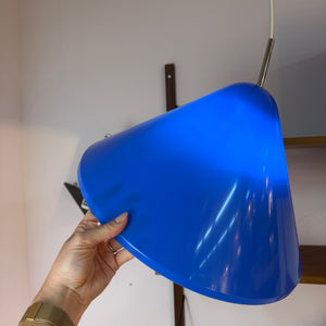 Hängelampe Modell Apollo blau Kunststoff von Nordisk Solar