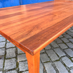 Esstisch Teak Vollholz mit eingehängter Platte