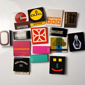 Set: Vintage Streichhölzer Grafik