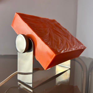 Tischlampe orange von Uwe Mersch