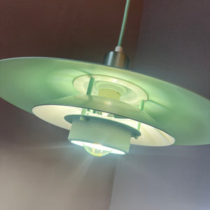 Lamellenlampe neu lackiert mint