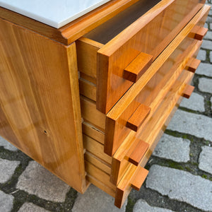 Set: 2 Nachttische von František Mezulánik für Nový Domov