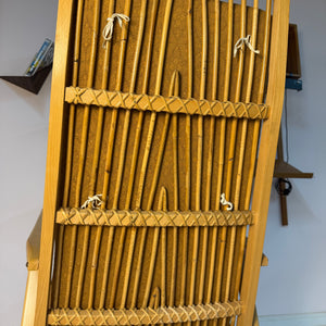 Schaukelstuhl mit original Polster von Selman Selmanagić für Hellerau