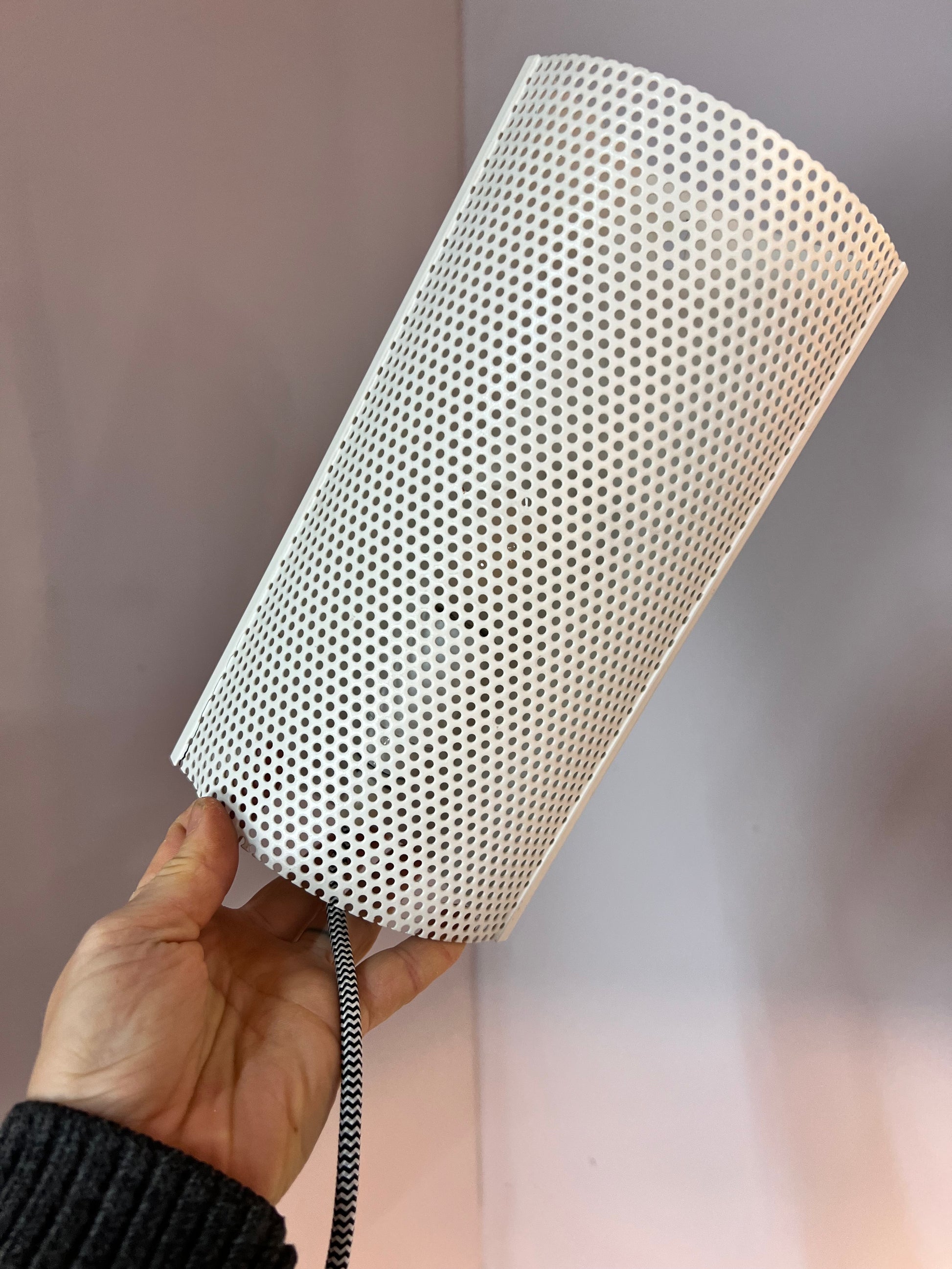 Wandlampe weiß mit Kabel von David GL Belysning