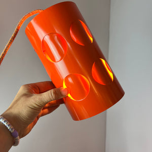 Hängelampe orange Metall von Raak Amsterdam