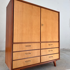 Wäscheschrank Modell Herrenkommode von Gebr. Lübke