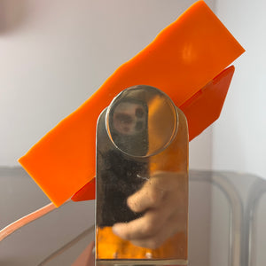 Tischlampe orange von Uwe Mersch