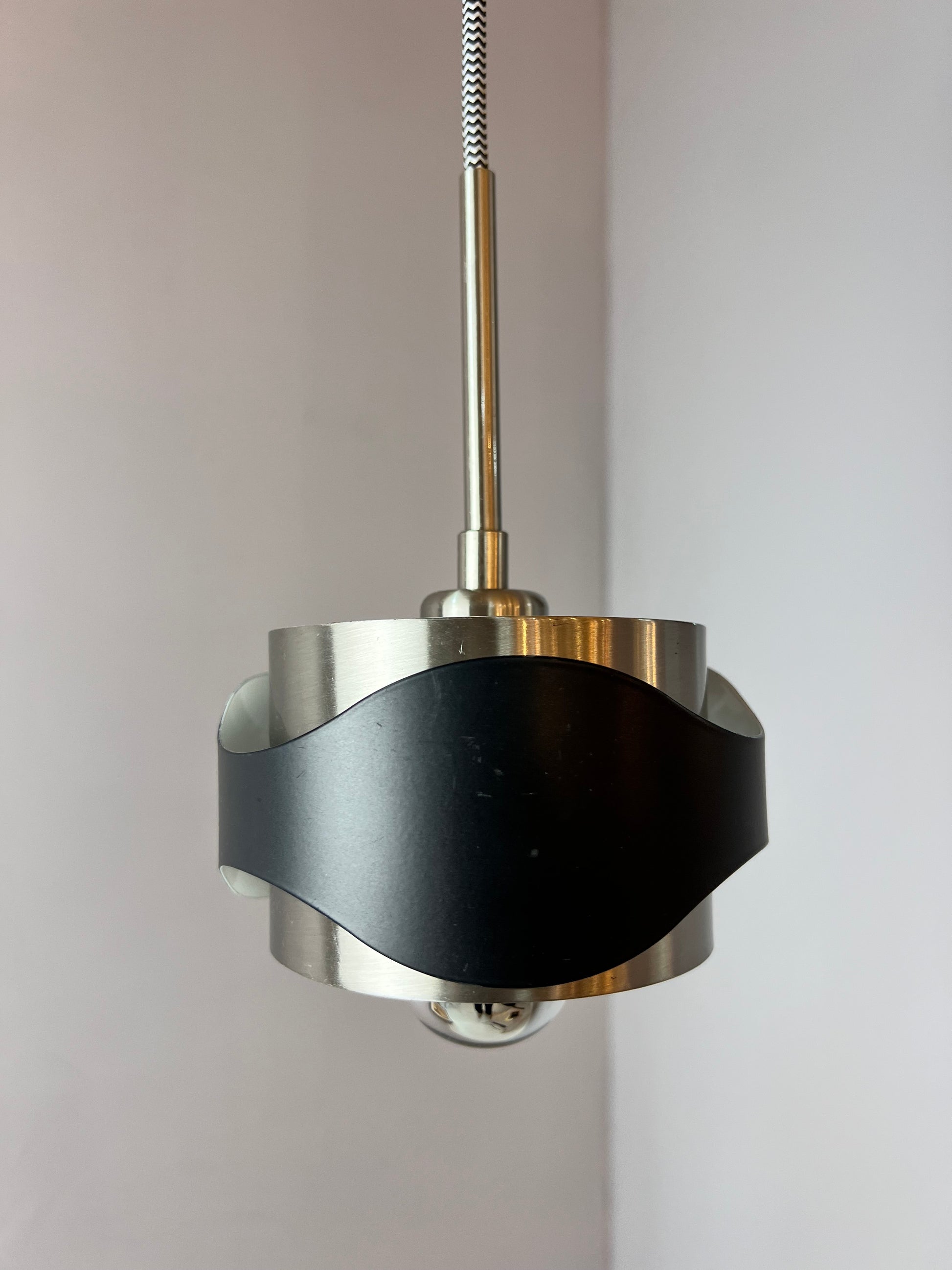 Hängelampe Catwalk silber schwarz von Eglo