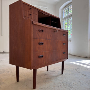 Sekretär Teak mit Spiegel aus Dänemark