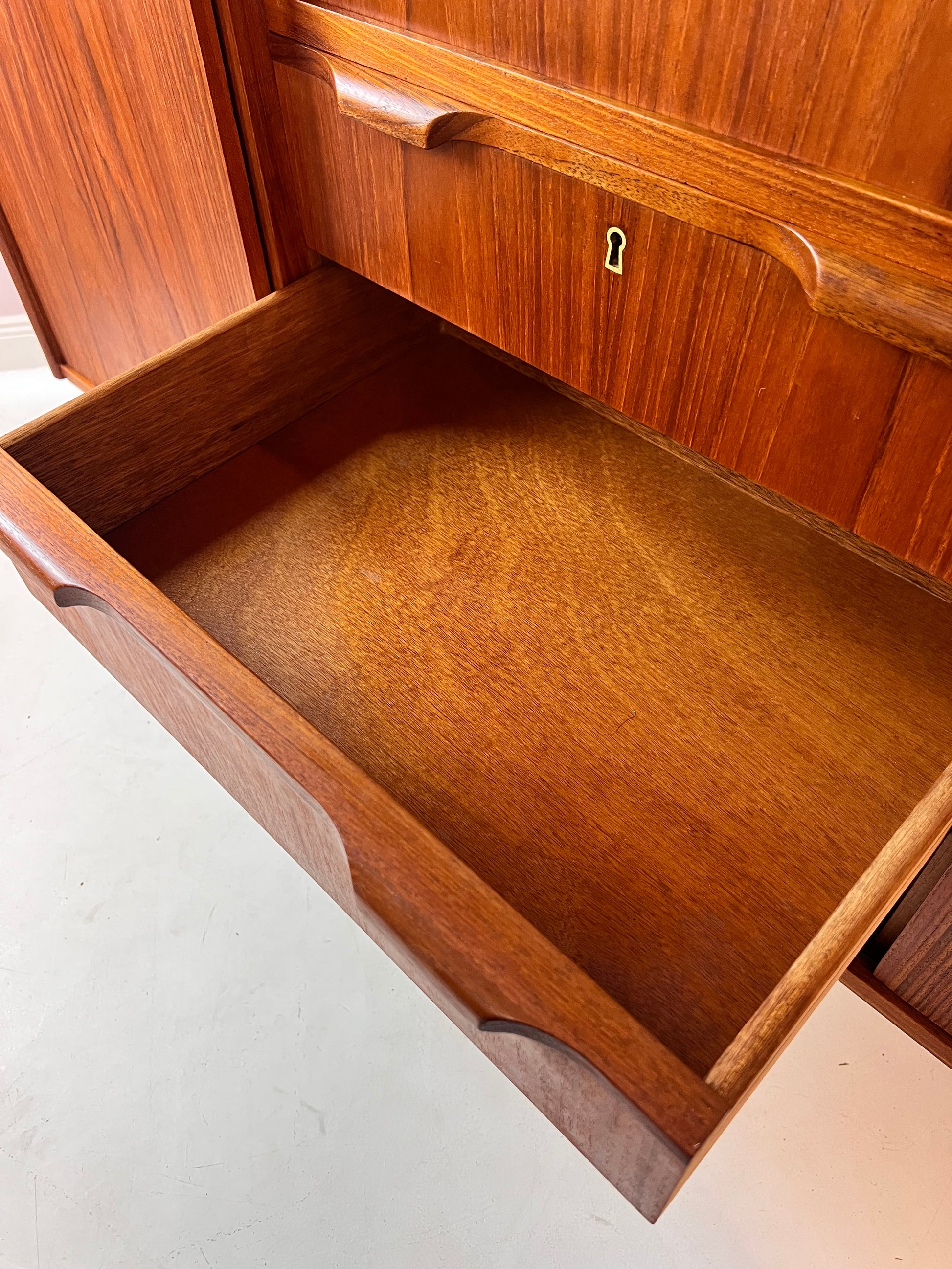 Highboard Teak von Tibergaard aus Dänemark