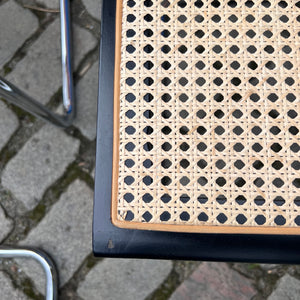 Set: 4x Freischwinger Wiener Geflecht