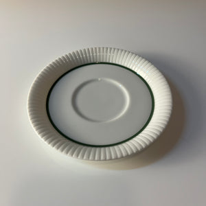 Set: 6x Kaffeetasse mit Untertasse Modulation Secunda grün von Tapio Wirkkala für Rosenthal