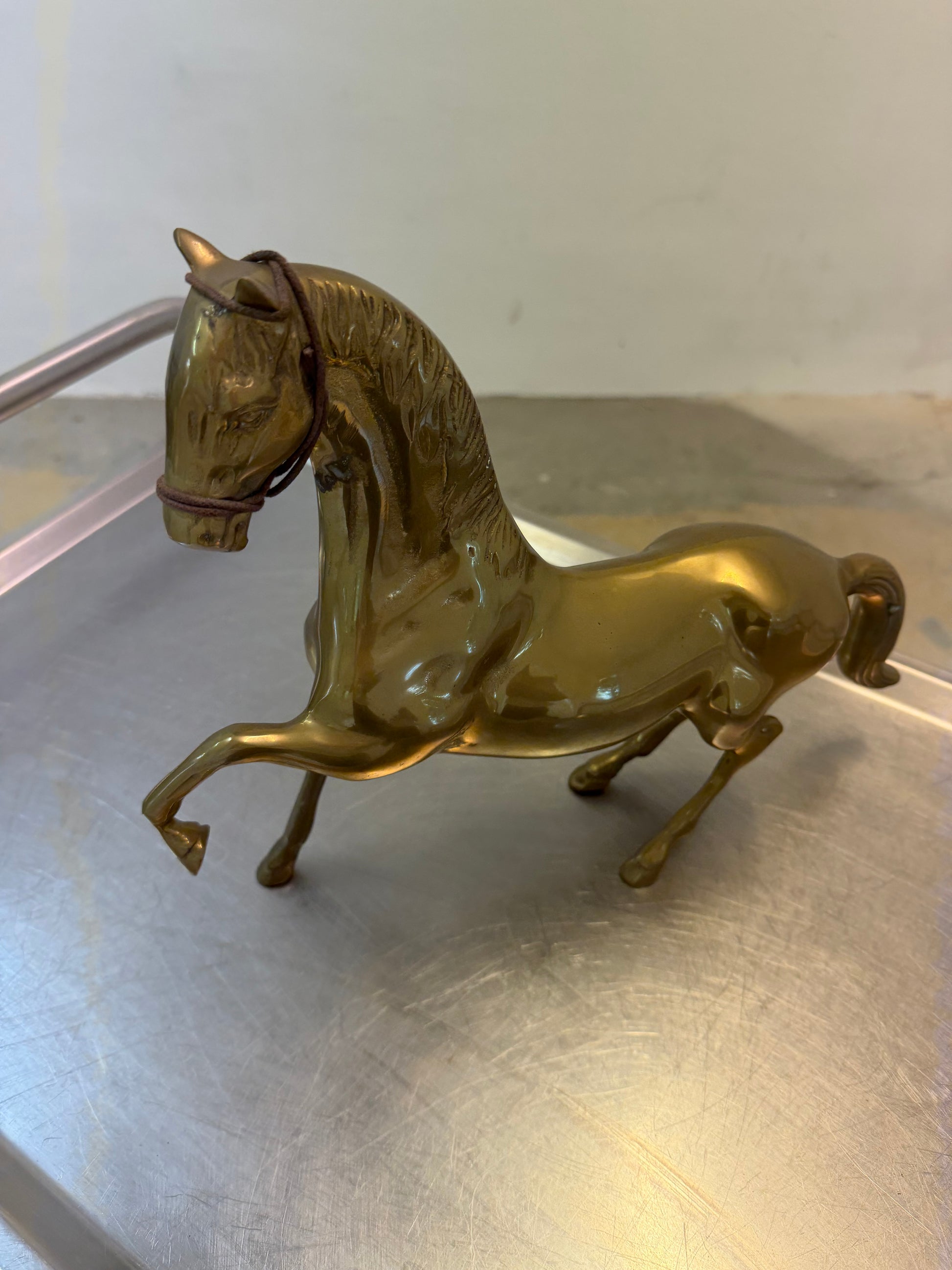 Großes Pferd Messing