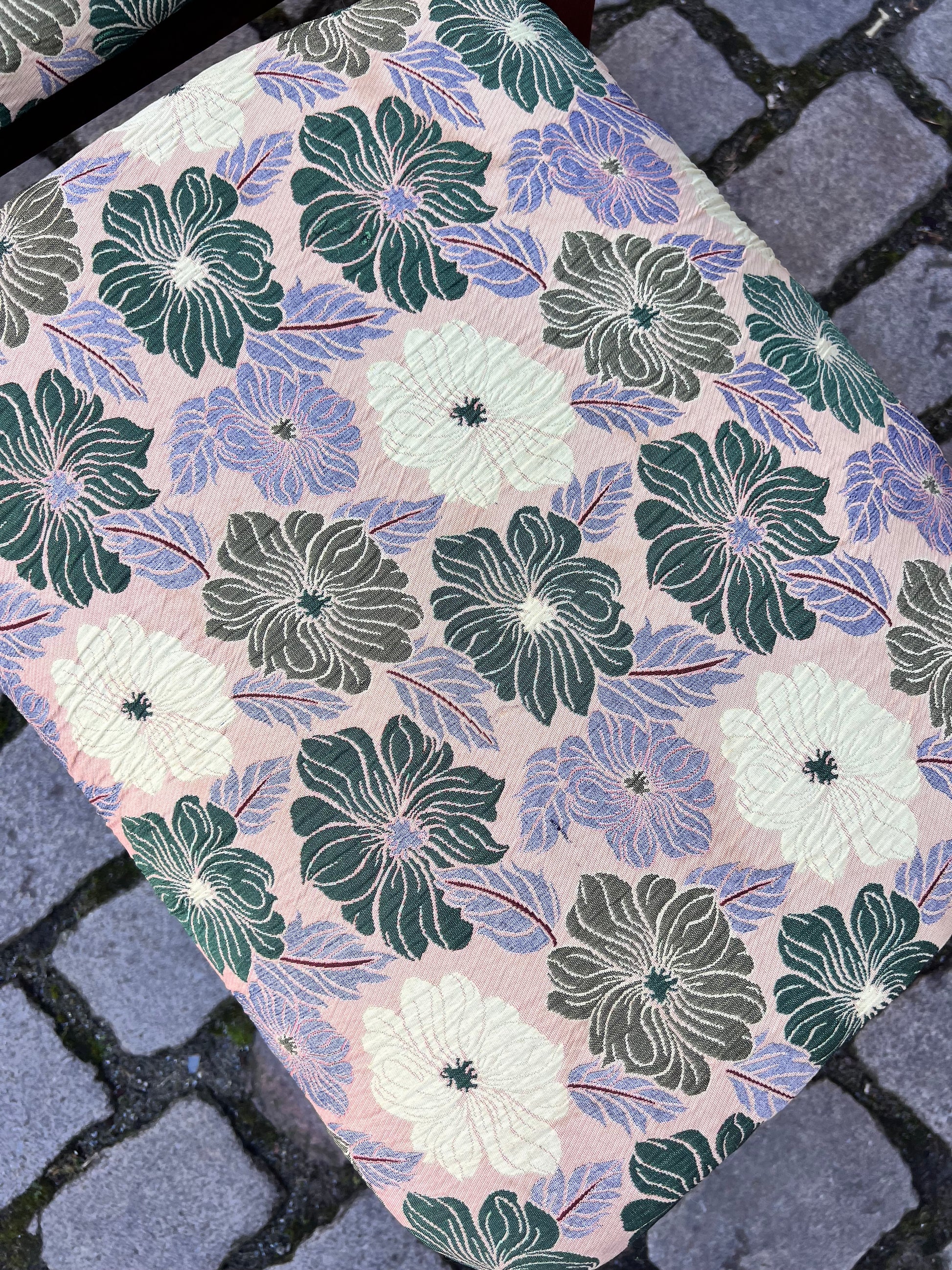 Set: 2x Esszimmerstuhl floral Teak von Farstrup