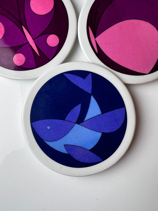 Set: 3x Sammelteller / Wandteller von Ib Antoni für Bing & Grøndahl