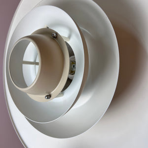 Lamellenlampe 'Alexia'  beige/weiß von JEKA