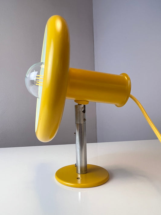 Wandlampe Optima gelb von Hans Due für Fog & Mørup