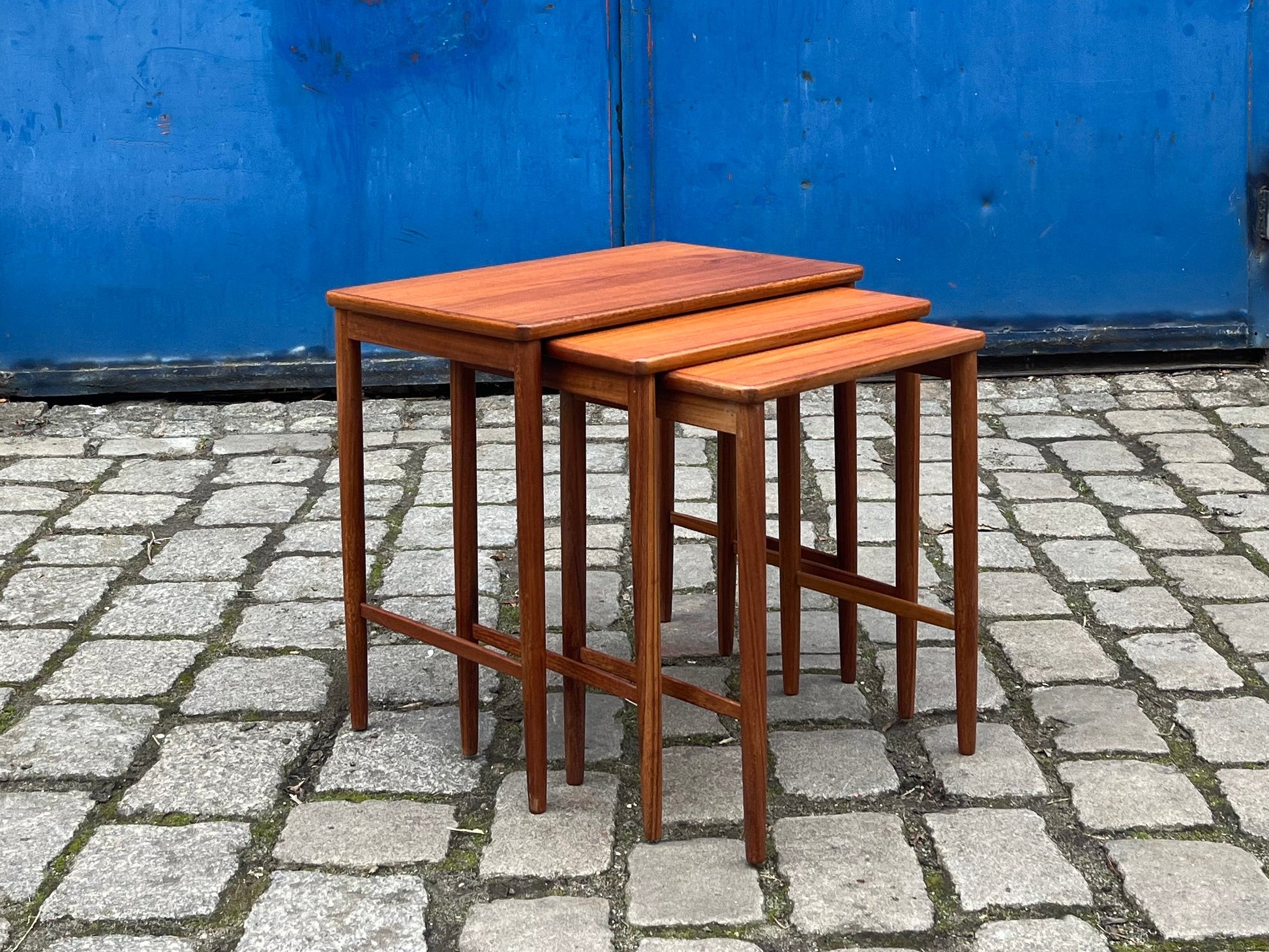 Satztische Teak von Opal Kleinmöbel