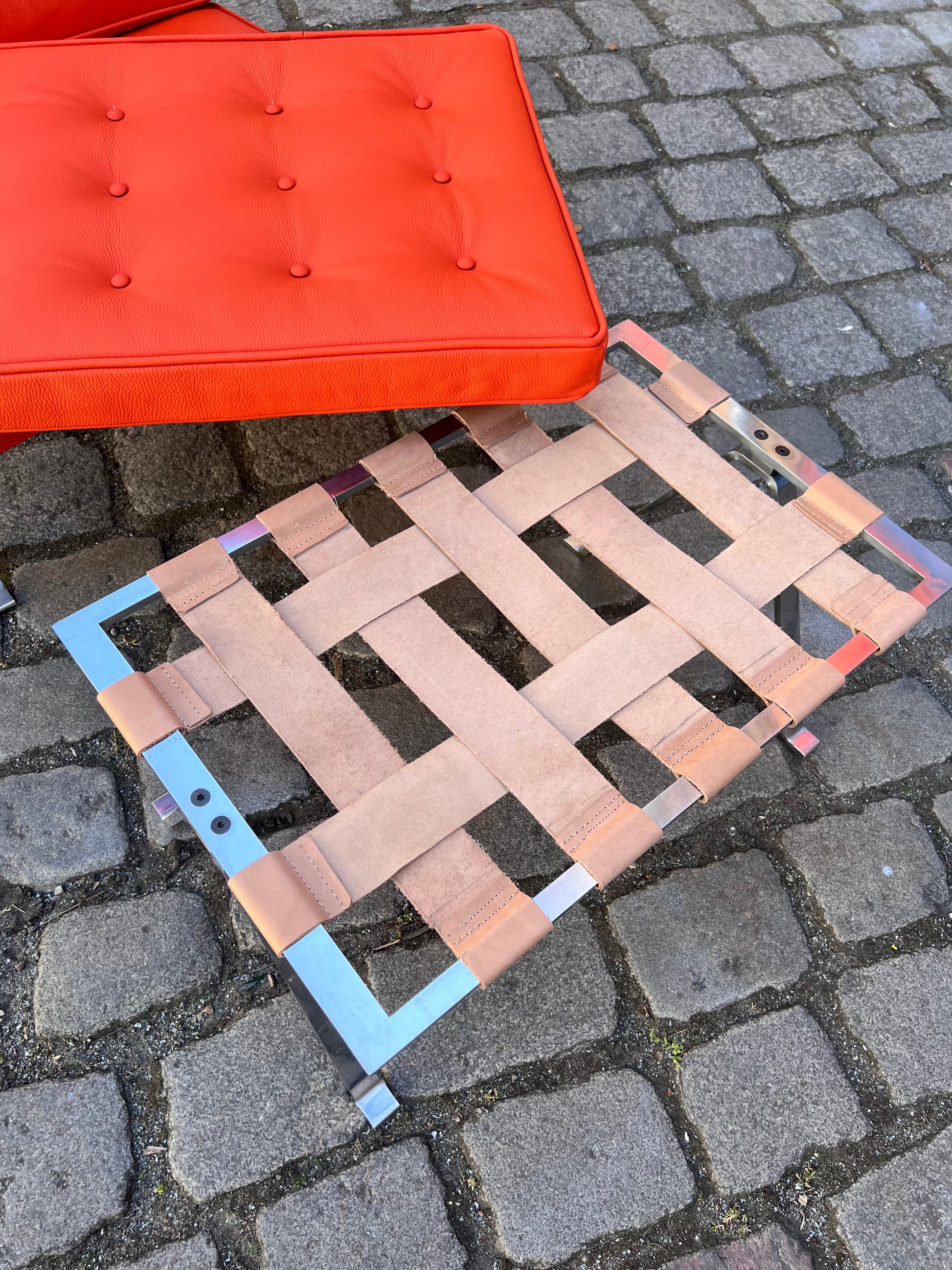 Sessel und Ottomane Hans Eichenberger für Girsberger Modell 1600