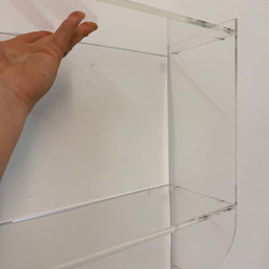 Wandregal transparent Acryl