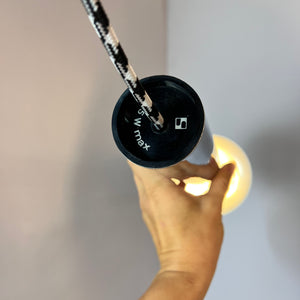 Hängelampe Big Globe Chrom 39 cm von Motoko Ishii für STAFF