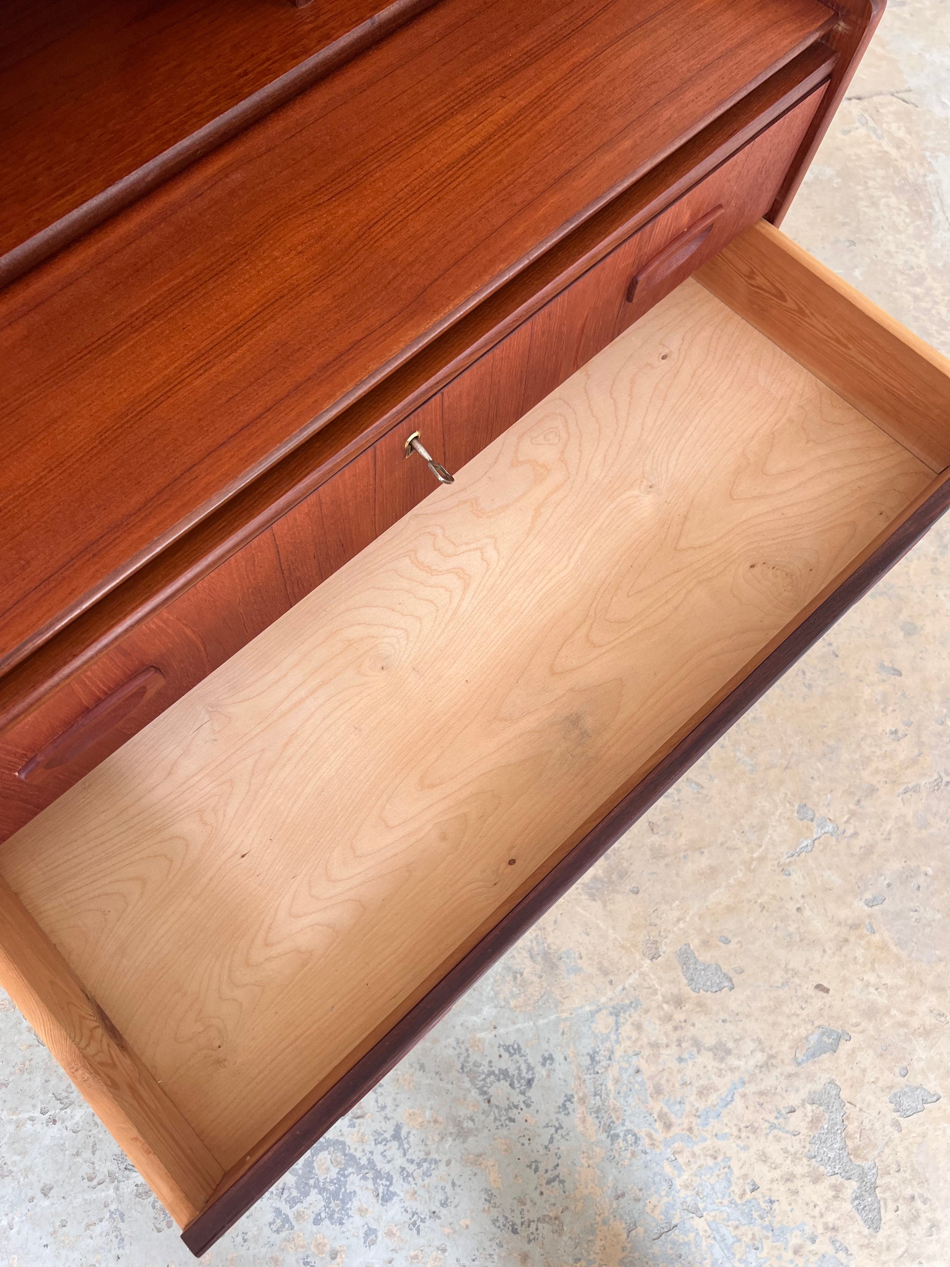 Sekretär Teak von Handbjerg Møbelfabrik