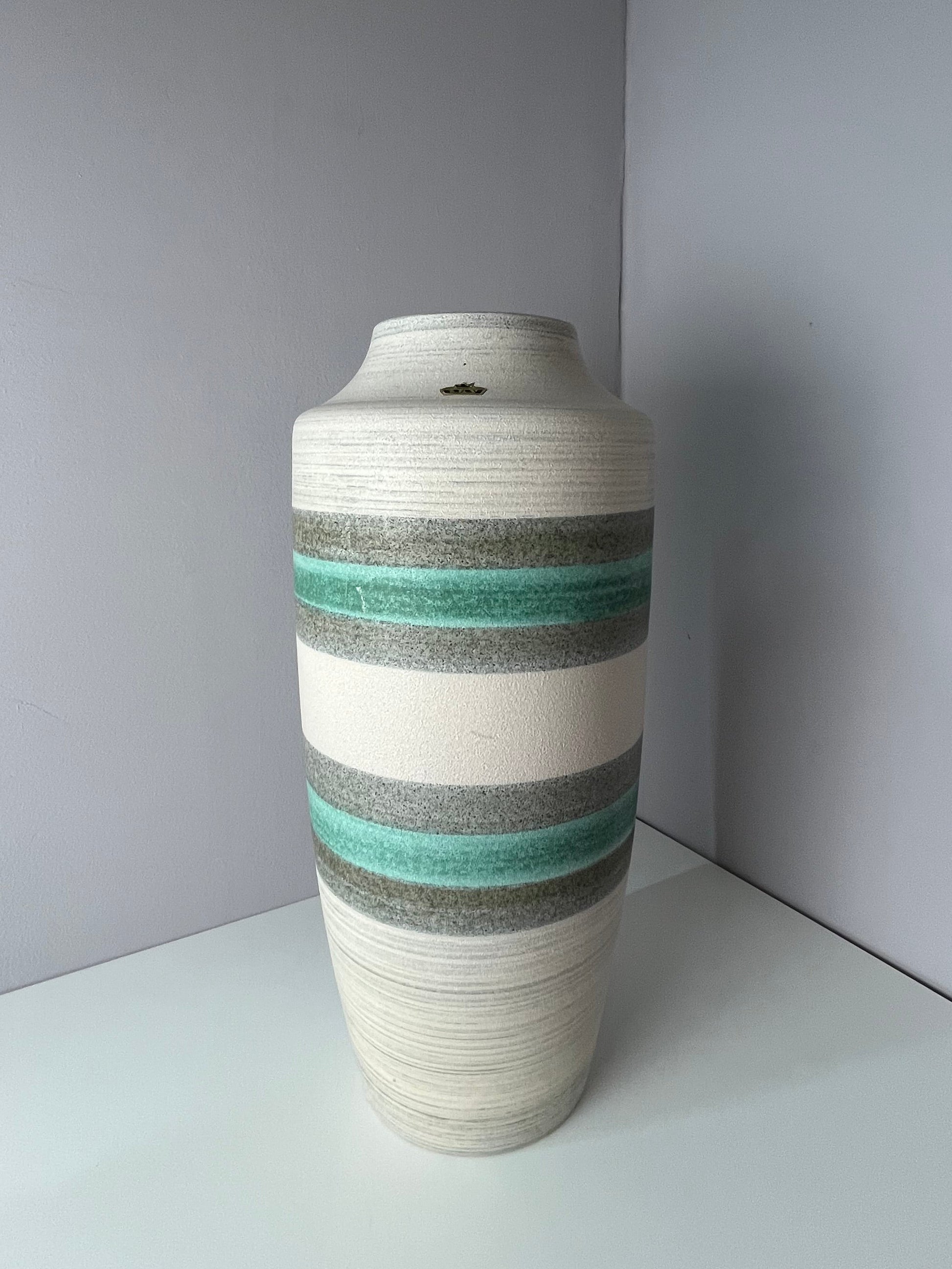 Bodenvase 628-50 türkis grau von Bay Keramik