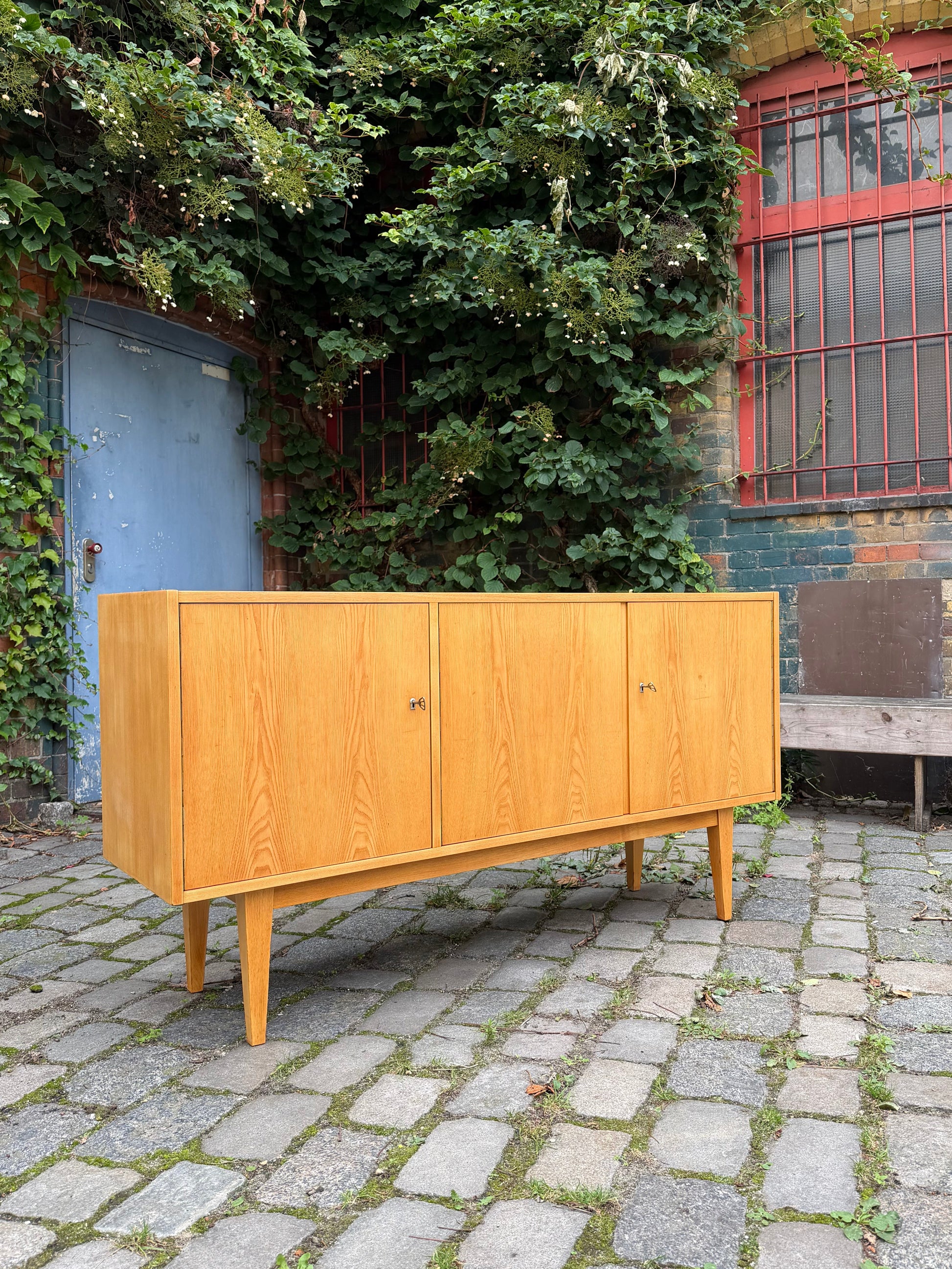 Sideboard Typ 602 Esche von Franz Ehrlich für Hellerau