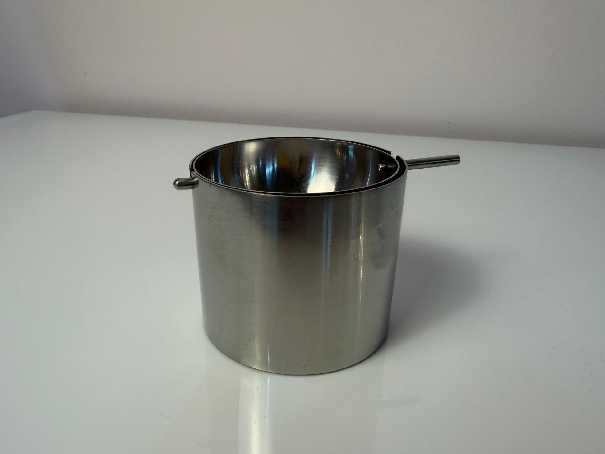 Aschenbecher Edelstahl von Arne Jacobsen für Stelton