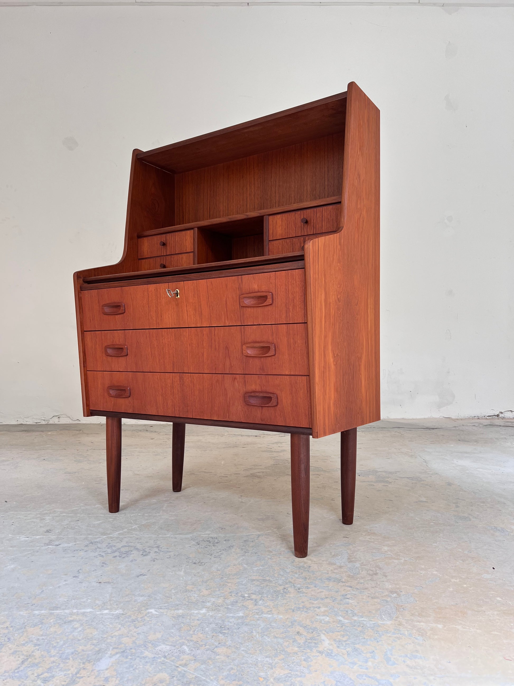 Sekretär Teak von Handbjerg Møbelfabrik
