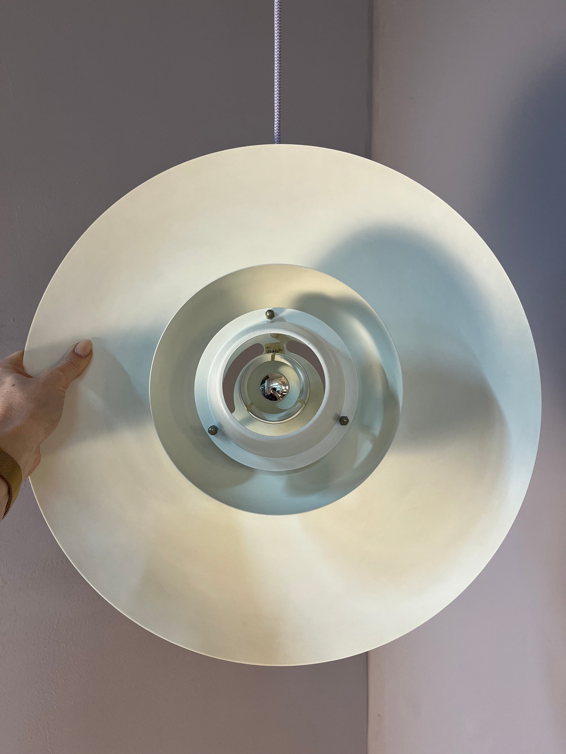 Lamellenlampe weiß von EL Light