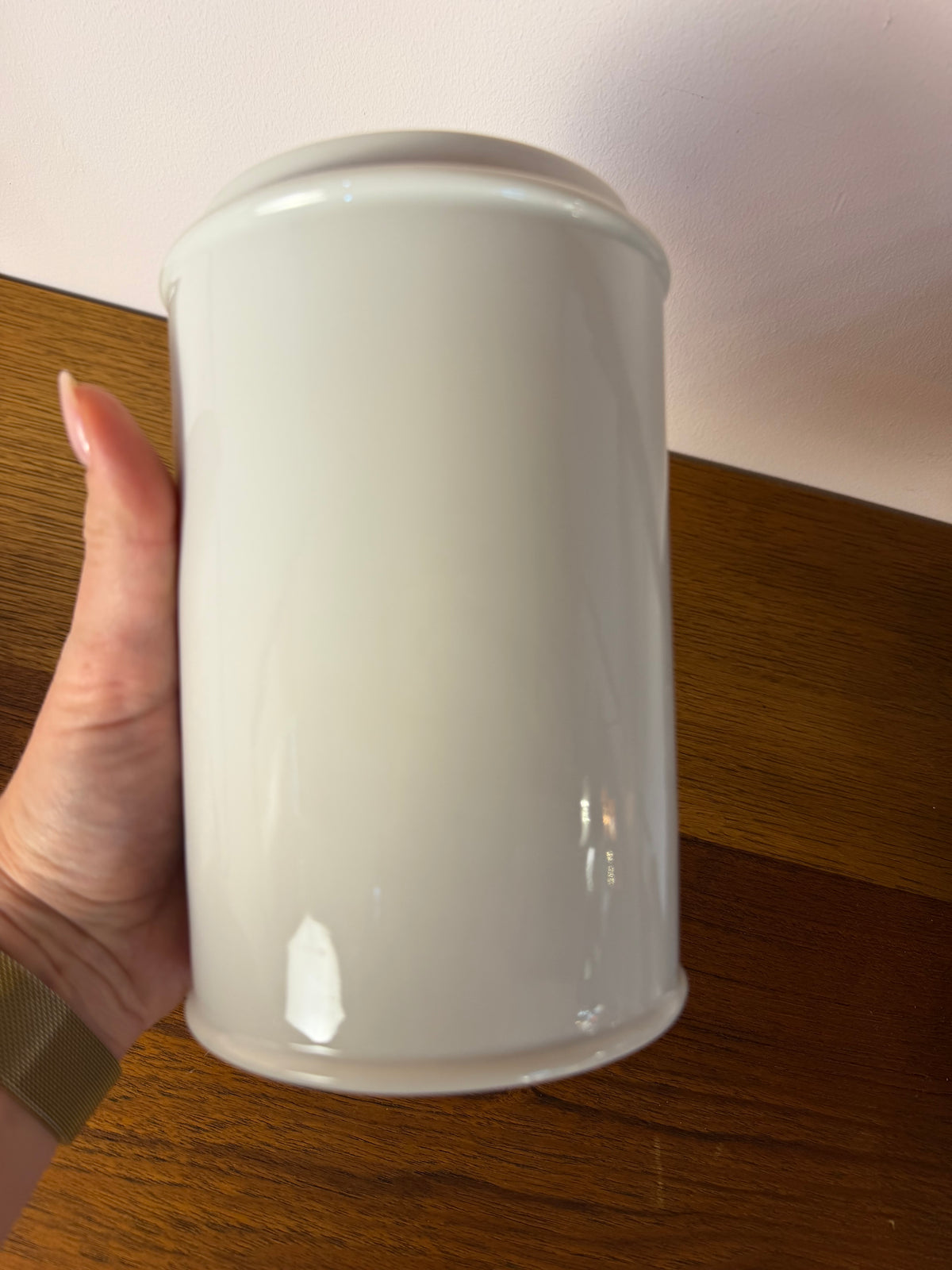 Apothekerdose Ungt. Cereum weiß Porzellan - 1000 ml