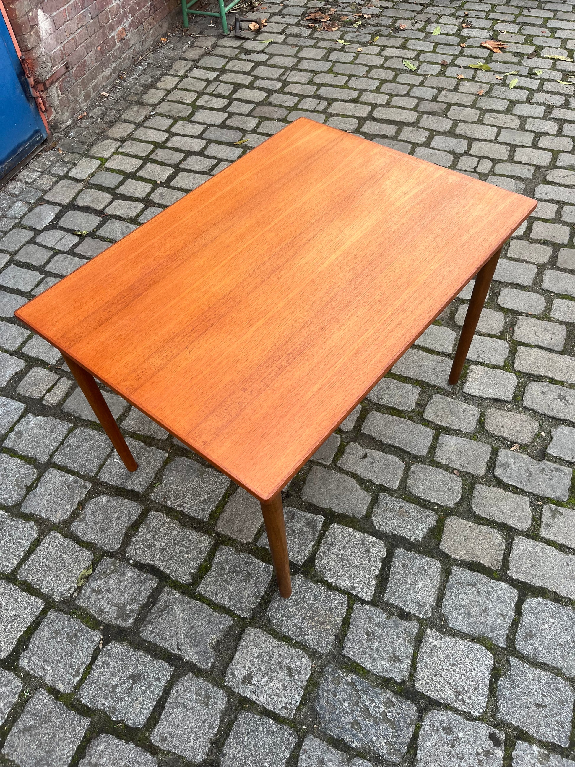 Esstisch Teak & Eiche ausziehbar aus Dänemark