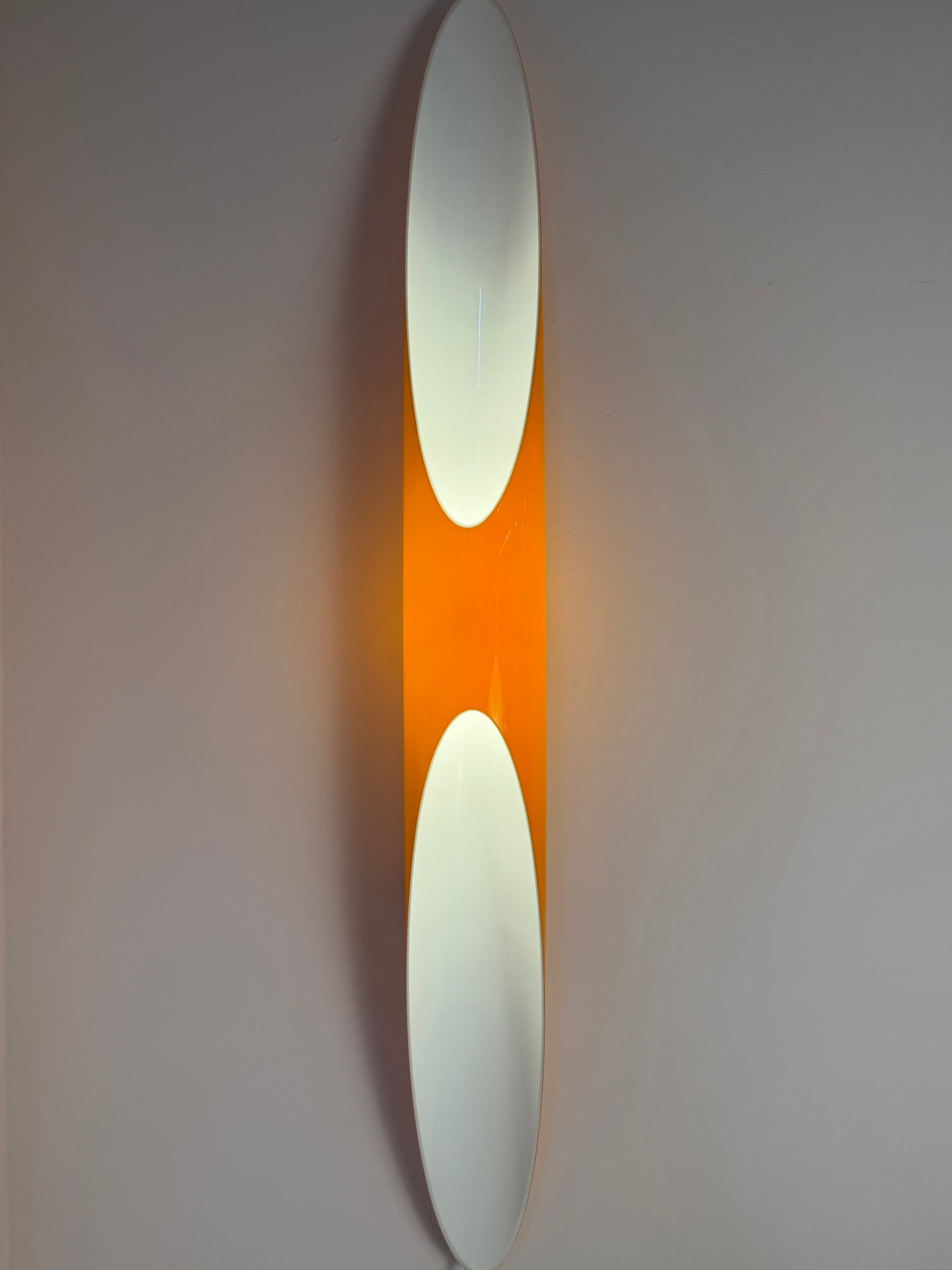 Wandlampe Shakti Wall Fix orange von Marzio Rusconi Clerici für Kundalini