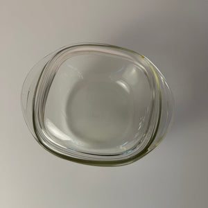 Set: 2 Auflaufformen mit Deckel von Heinrich Löffelhardt für SCHOTT & GEN Mainz - Jenaer Glas