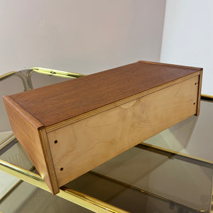 Wandregal Schublade Teak