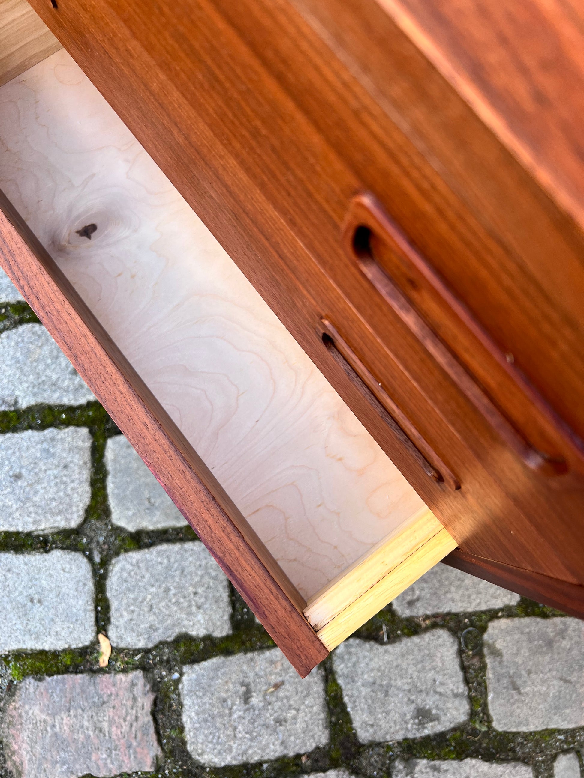 Doppelkommode Nussbaum von Carlo Jensen für Poul Hundevad