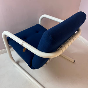 Sessel weiß blau von Friis & Moltke