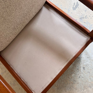 Sessel Teak & Wolle aus Dänemark