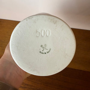 Apothekerdose Ungt. Ichthyolo 10% weiß Porzellan - 500 ml