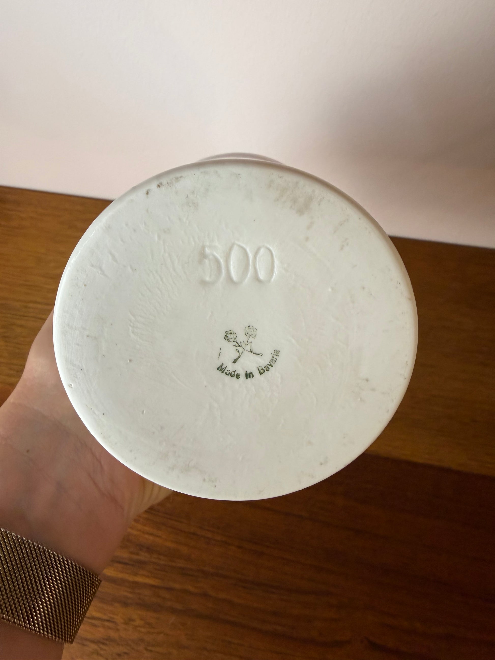 Apothekerdose Ungt. Ichthyolo 10% weiß Porzellan - 500 ml