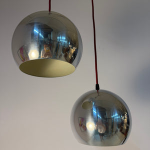 Kugellampe Topan Chrom von Verner Panton